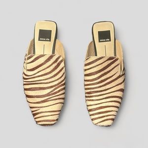 Dolce Vita | Zebra Print Mules | 6.5